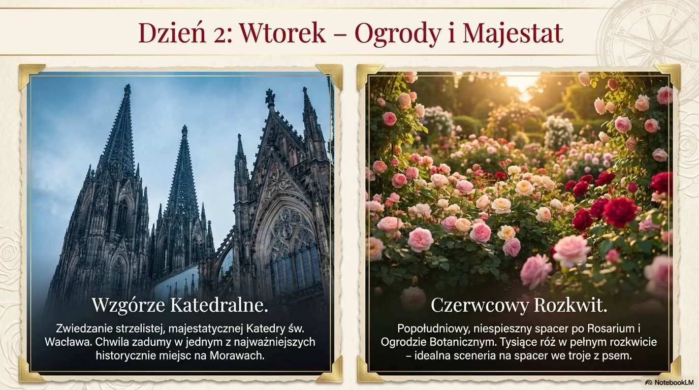 Katedra i ogród różany