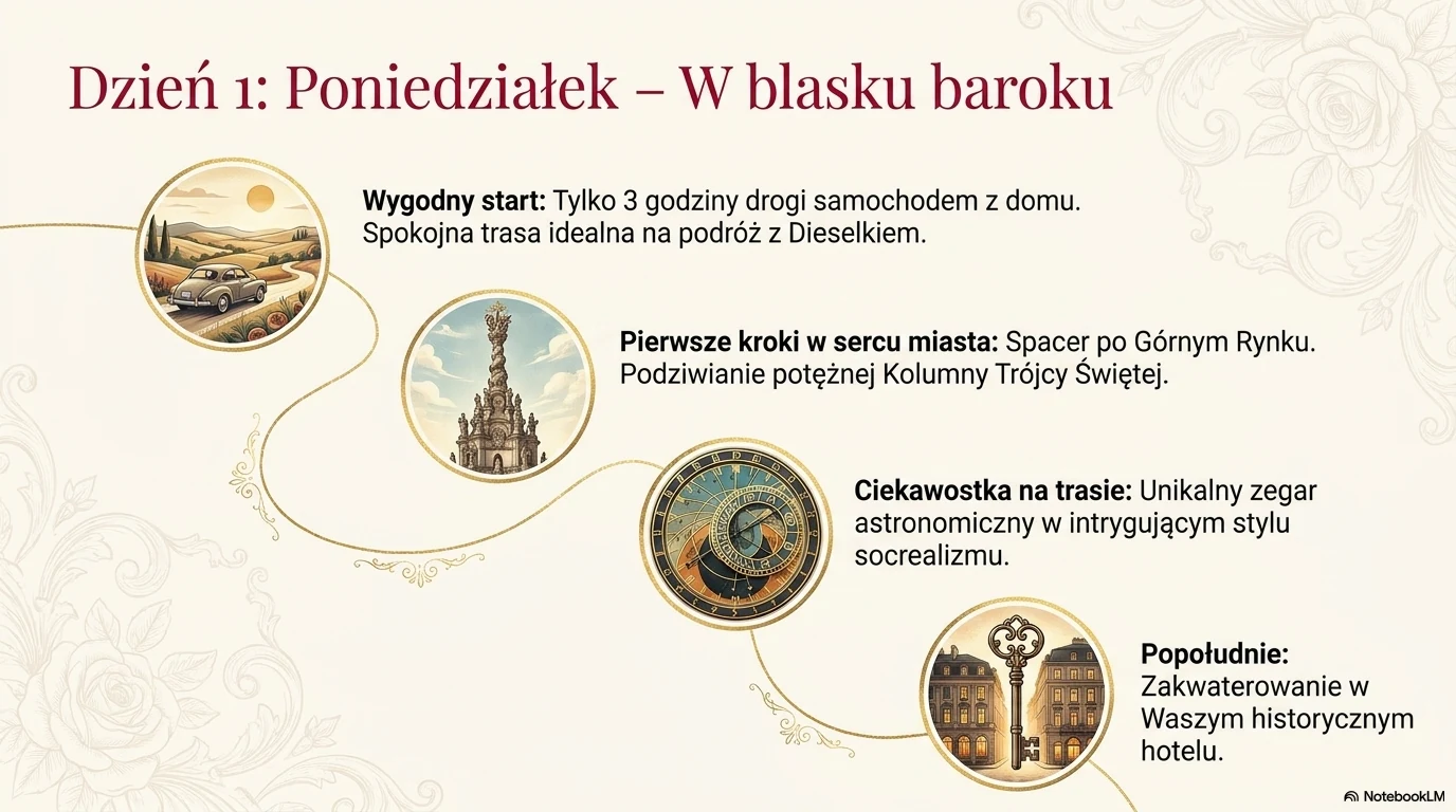 Slajd 6 — Dzień 1: W blasku baroku